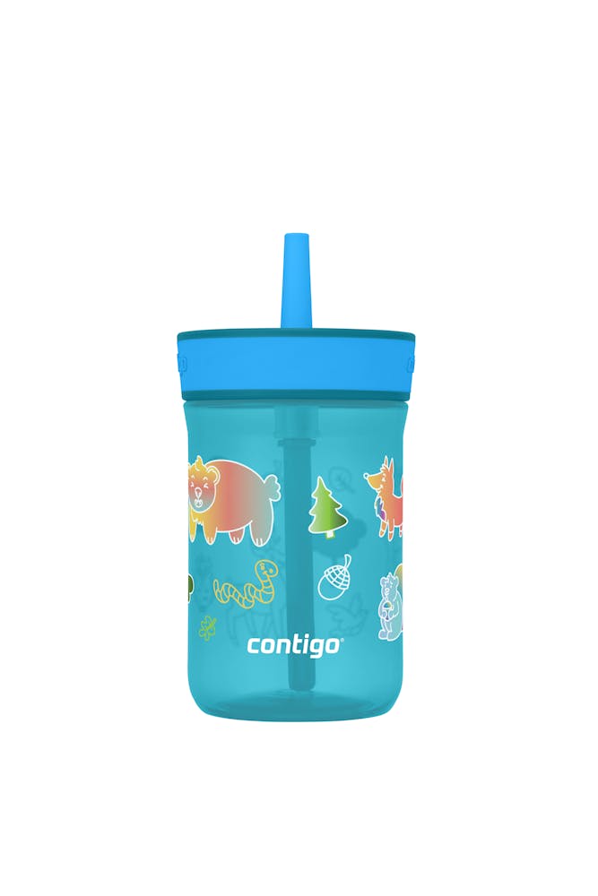 Kids’ Leighton Straw Tumbler with Spill-Proof Leak-Proof Lid, 14oz A8