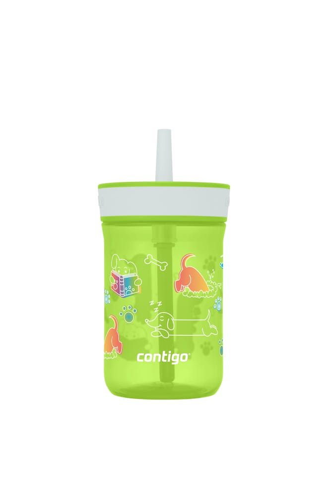 Kids’ Leighton Straw Tumbler with Spill-Proof Leak-Proof Lid, 14oz A8